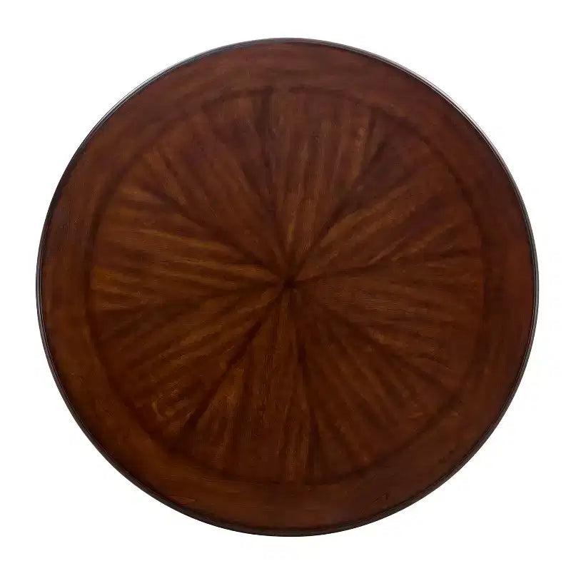 46.85 Round Top 4 Seats Counter Height Table with Hairpin Leg