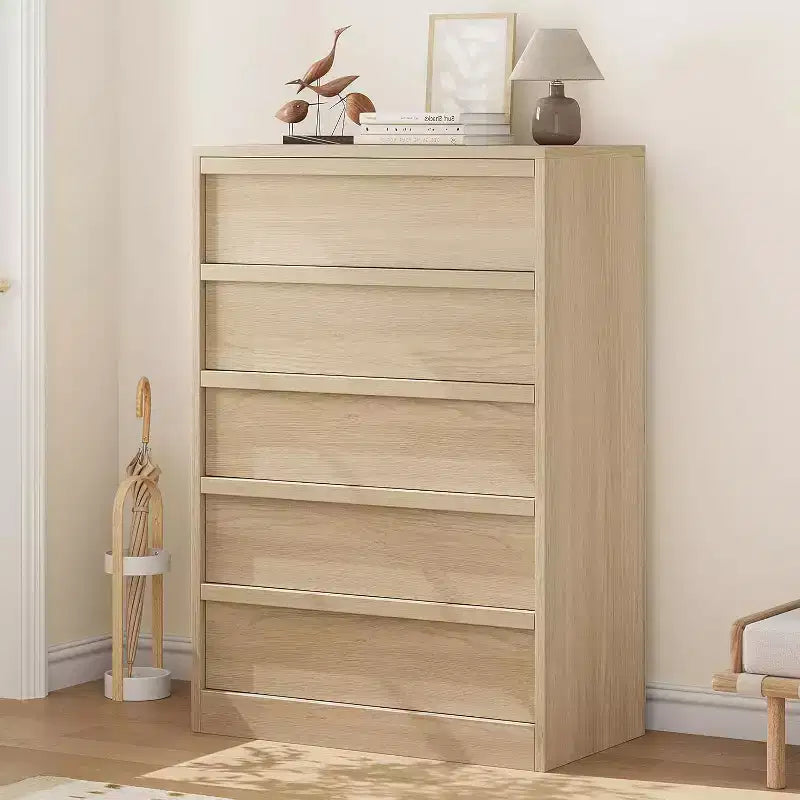 Cómoda de 5/7 cajones para dormitorio, moderna cómoda alta con amplio espacio de almacenamiento, organizador de madera para sala de estar, cuarto infantil o entrada