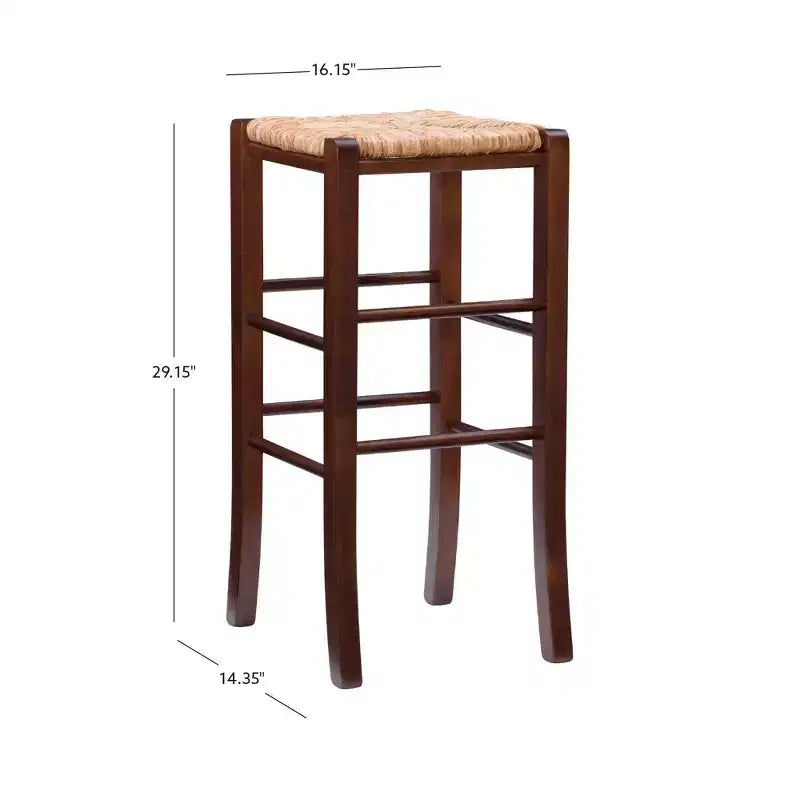 Ensemble de 2 tabourets de bar sans dossier