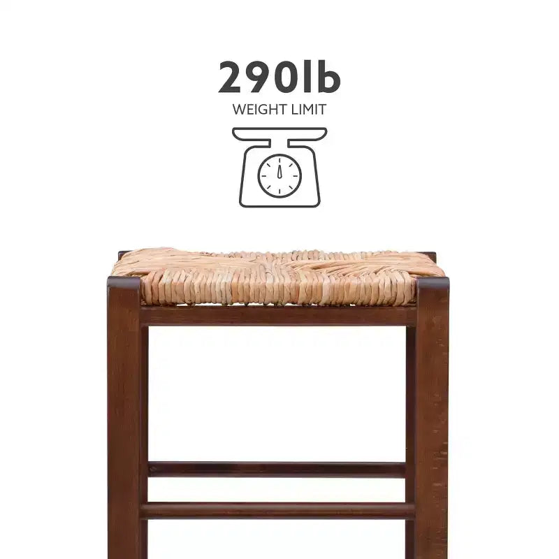 Ensemble de 2 tabourets de bar sans dossier