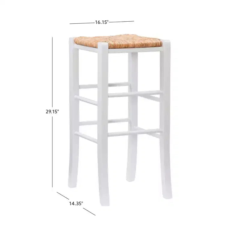 Ensemble de 2 tabourets de bar sans dossier