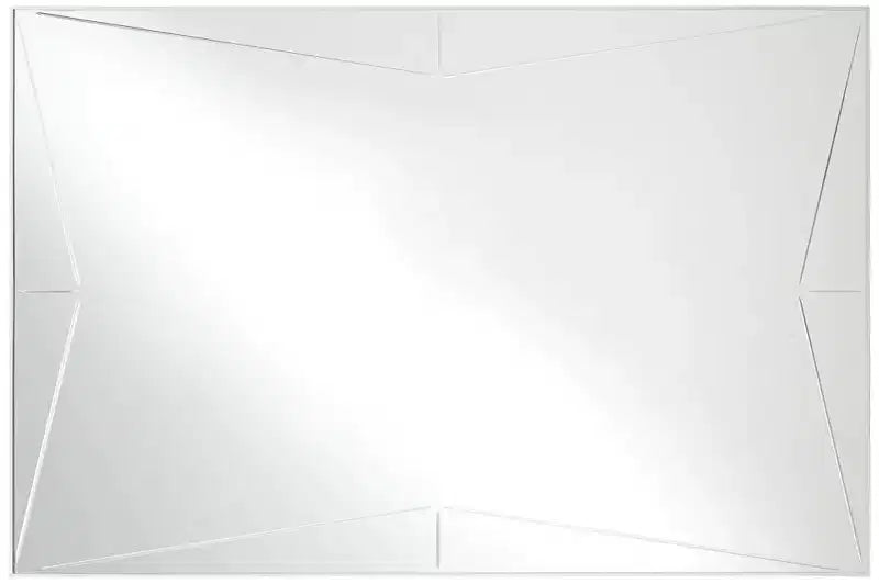 Rectangular Vanity Decorative Wall Mirror Modern Silver Wood Metal Frame 26 Wide Bathroom Bedroom Home
